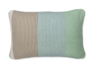 Pip Studio Pip Studio Blockstripe Cushion - Light Green 40x60 cm