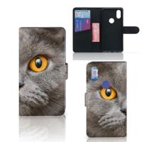 Telefoonhoesje | Met pasjeshouder | Xiaomi Mi Mix 2s Britse Korthaar