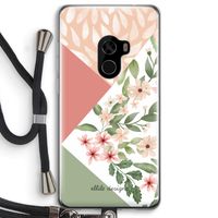 Sweet heaven geometrics: Xiaomi Mi Mix 2 Transparant Hoesje met koord
