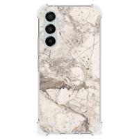 Samsung Galaxy A54 Anti-Shock Hoesje Marmer Beige