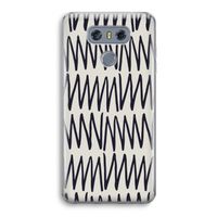 Marrakech Zigzag: LG G6 Transparant Hoesje