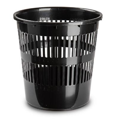 Plasticforte Afvalemmer - 10L - 28 cm - kunststof - zwart