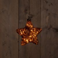Star Antique Gold 15Cm/10Led Classic Warm / Mercury Cop - Anna's Collection