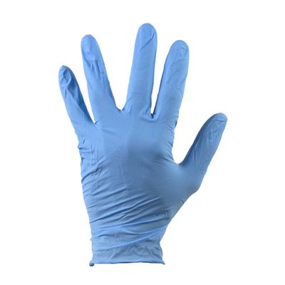100x Nitril wegwerphandschoenen extra large / XL blauw