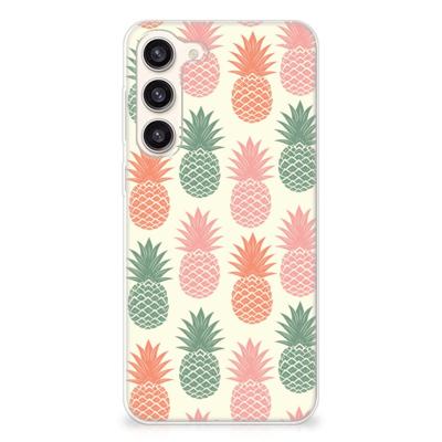 Samsung Galaxy S23 Plus | Siliconen Case | Ananas