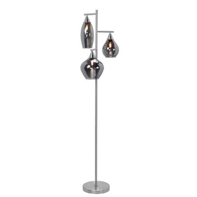 Vloerlamp Cambio nikkel 161cm