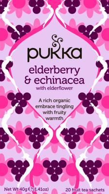 Pukka Elderberry & echinacea bio