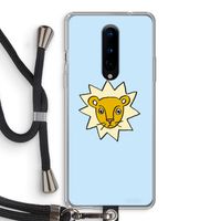 Kleine leeuw: OnePlus 8 Transparant Hoesje met koord