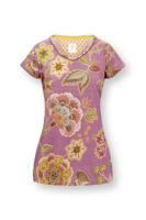 Pip Studio Pip Studio Toy Short Sleeve Top Matata Lilac L