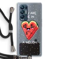 One In A Melon: Oppo Find X3 Neo Transparant Hoesje met koord
