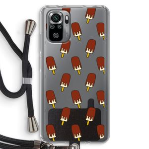 Yummy: Xiaomi Redmi Note 10S Transparant Hoesje met koord