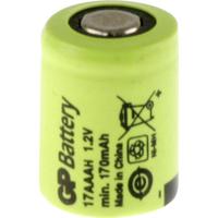 GP GP17AAAH Speciale oplaadbare batterij 1/3 AAA Flat-top NiMH 1.2 V 170 mAh - thumbnail