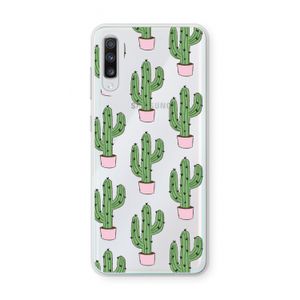 Cactus Lover: Samsung Galaxy A70 Transparant Hoesje