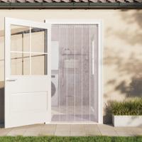 VidaXL Deurgordijn 200 mm x 1,6 mm 10 m pvc transparant