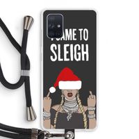 Came To Sleigh: Samsung Galaxy A71 Transparant Hoesje met koord