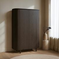 Livingfurn Opbergkast 'Tobago' Eiken, 180 x 115cm, kleur Espresso