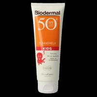 Biodermal Zonnemelk kids SPF50+ 125 Milliliter