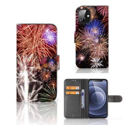 Apple iPhone 12 Mini | Wallet Case | met Pasjes | Vuurwerk