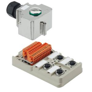 Weidmüller SAI-4-MH-5P M12 1701232000 Passieve sensor/actorbox M12-verdeler met metalen schroefdraad 1 stuk(s)