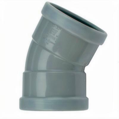 PVC Bocht 30° manchet - 2 x mof 110 mm