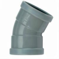 PVC Bocht 30° manchet - 2 x mof 110 mm