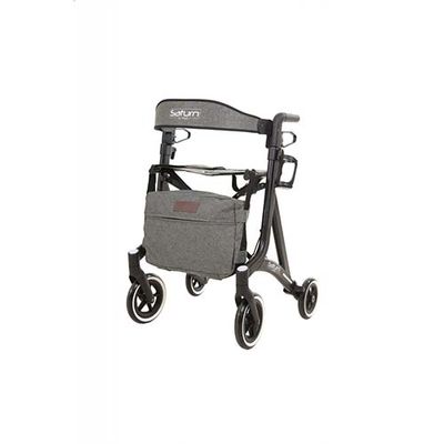 Saturn rollator mat-zwart