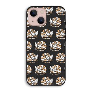 Slapende poes: iPhone 13 Biologisch afbreekbaar hoesje