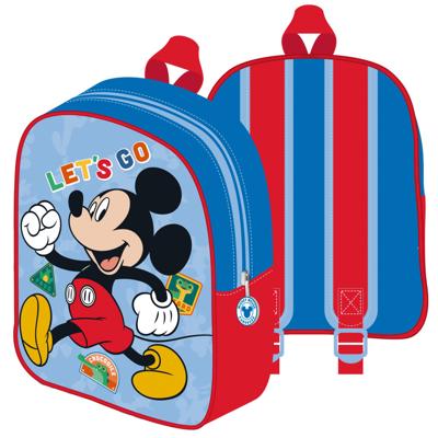 Disney Mickey Let's Go rugzak, tas 24 cm