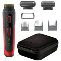 Rowenta TN9400F4 Baardtrimmer, Scheerapparaat, Bodygroomer, Tondeuse Afspoelbaar Grijs, Oranje - thumbnail