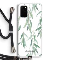 Branch up your life: Samsung Galaxy S20 Plus Transparant Hoesje met koord