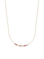 Adina Reyter collier Amalfi or 14ct serti de pierres - thumbnail