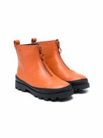 Camper Kids bottines à zips - Marron