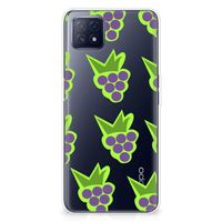 OPPO A53 5G | OPPO A73 5G Siliconen Case Druiven