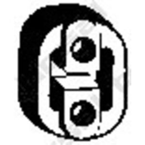 Aanslagrubber, demper 255460
