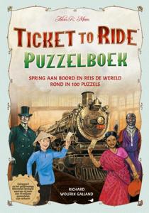 Ticket to Ride puzzelboek (Hardback)
