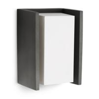 Wandlamp Philips Bridge 970 Lm Antraciet Donker grijs Roestvrij staal Aluminium 15 W E27