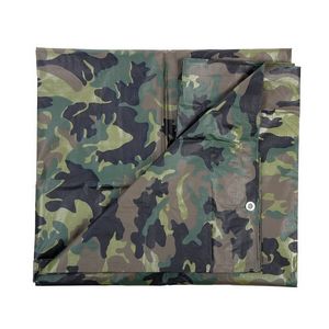 Groen camouflage afdekzeil 2.85 x 4 m   -