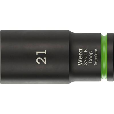 Wera 8790 B Impaktor Deep 05005561001 Dop (zeskant) Dopsleutelinzetstuk 21 mm Wera 8790 B Impaktor Deep 05005561001 Dop (zeskant) Dopsleutelinzetstuk 21 mm