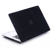 Lunso MacBook Air 11 inch cover hoes - case - Glanzend Zwart