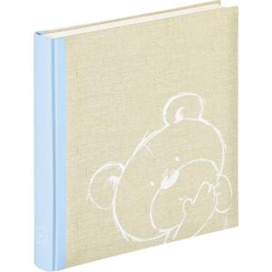 walther+ design UK-151-L Fotoalbum (b x h) 28 cm x 30.5 cm Beige, Blauw 50 bladzijden