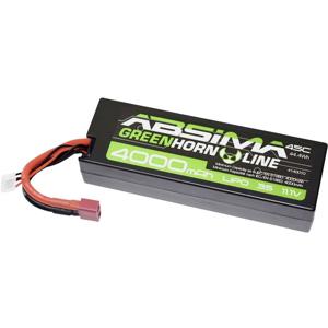 Absima LiPo accupack 11.1 V 4000 mAh Aantal cellen: 3 45 C Box hardcase T-stekkersysteem