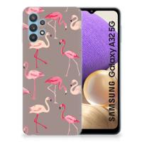 Samsung Galaxy A32 5G | TPU Hoesje | Flamingo