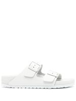 Birkenstock claquettes Arizona en cuir - Blanc - thumbnail