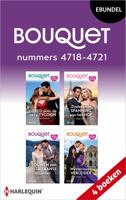 Bouquet e-bundel nummers 4718 - 4721 - Sharon Kendrick, Maya Blake, Abby Green, Caitlin Crews - ebook