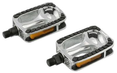 Simson pedalen set Elegant 9/16 inch zilver/zwart
