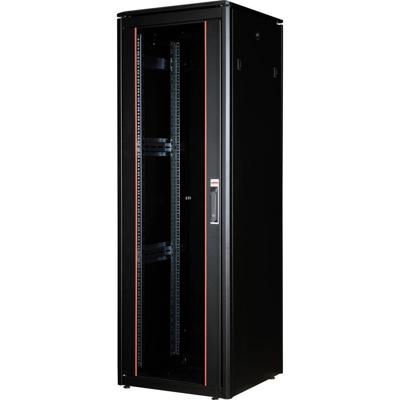 ROLINE 19-inch netwerkkast Pro 36 U , 600x600 BxD Glazen deur zwart