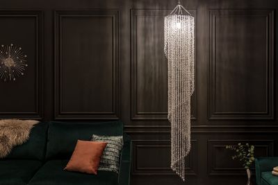 Extravagante hanglamp BIG STRASS L 160cm Hanglamp Strass stenen - 1541