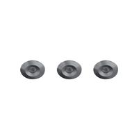 Set 3x Alpha LED mini spot 3Watt rond RVS-304 IP68 dimbaar