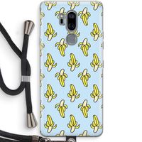 Bananas: LG G7 Thinq Transparant Hoesje met koord