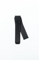 Horlogeband Tag Heuer SBG8A80 / FT6175 Rubber Zwart 22mm